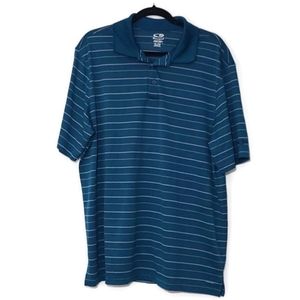 Champion Men's Striped Polo Shirt Size XL